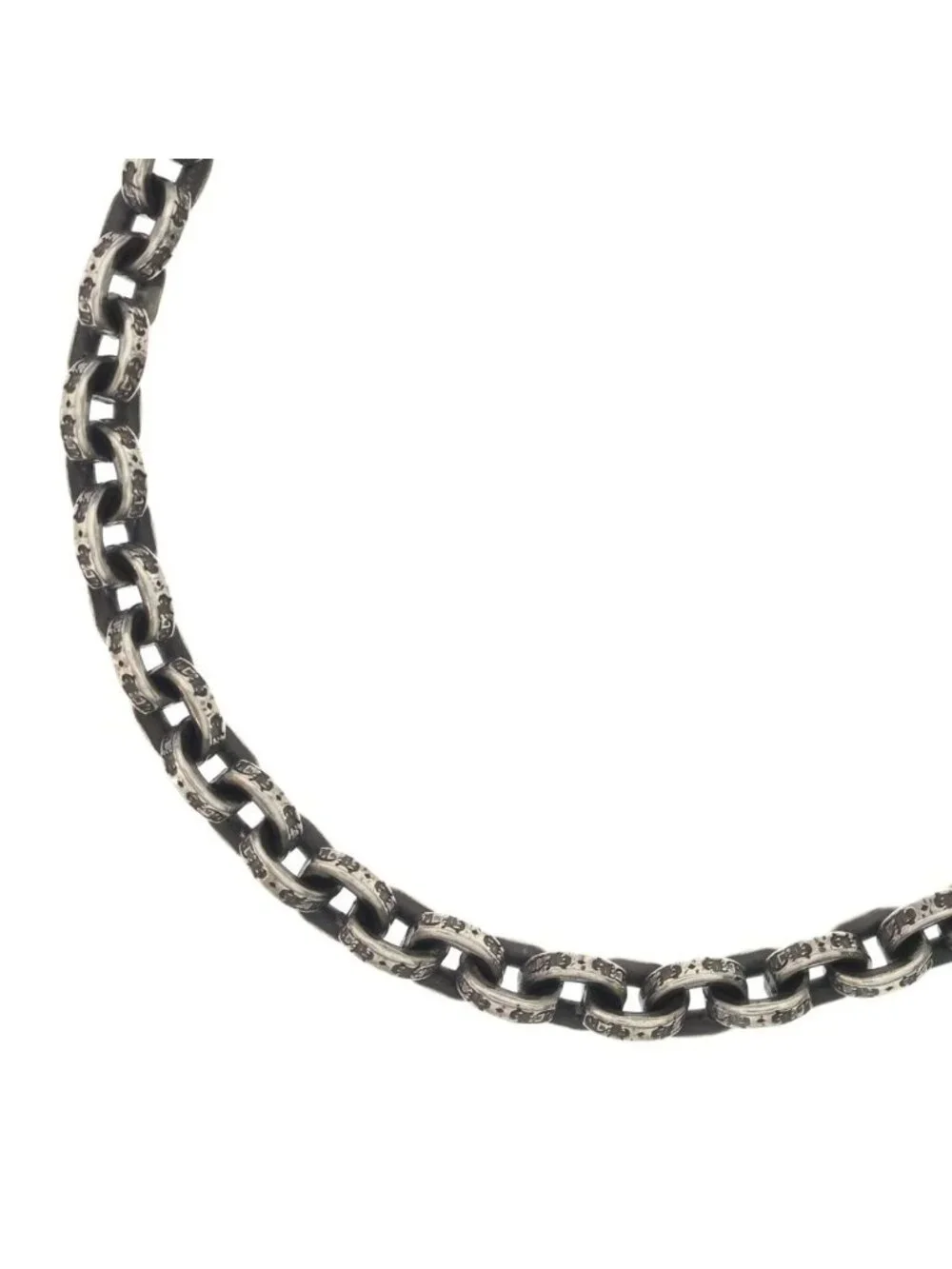 Chrome Hearts Paper Chain 18 Necklace Silver